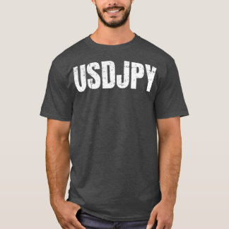 T-shirt USDJPY DOLLAR YEN Devise Paire Forex Tee