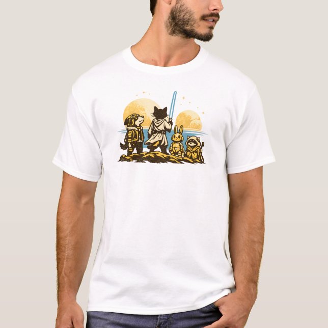 T-shirt Use the Force (Devant)