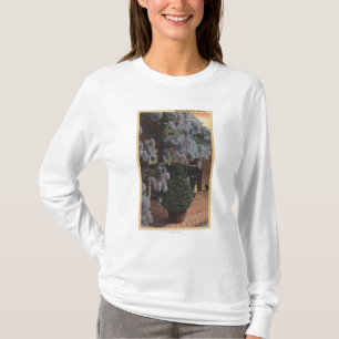 T-shirt Usine de CaliforniaWisteria en fleur