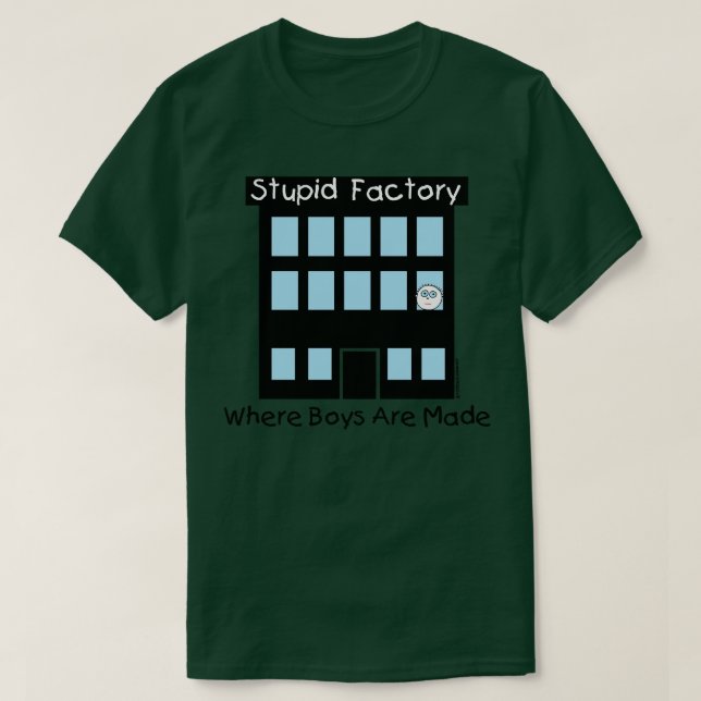 T-SHIRT USINE STUPIDE (Design devant)