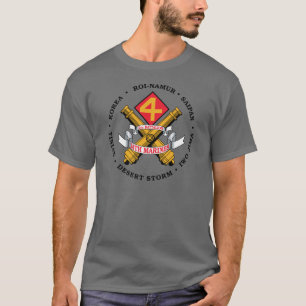 T-shirt Usmc - 14èmes marines de 2ème bataillon - Marine