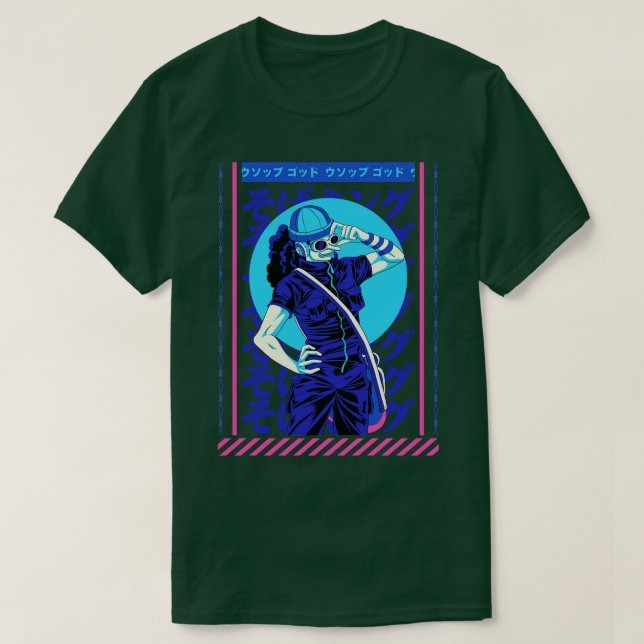 T-shirt Usopp TShirtUsopp TShirtby Kakkoii Art (Design devant)