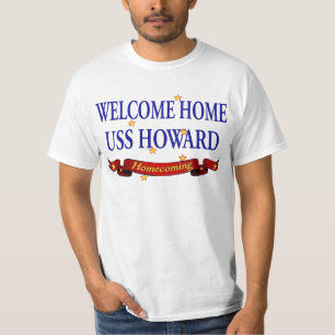 T-shirt USS à la maison bienvenu Howard