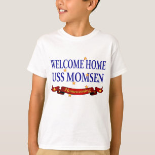 T-shirt USS à la maison bienvenu Momsen