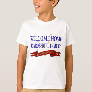 T-shirt USS à la maison bienvenu Robert G. Bradley