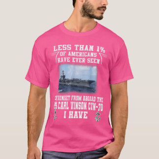 T-shirt USS Carl Vinson CVN70 Porte-avions garçon famille