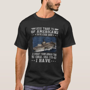T-shirt USS Coral Sea CVB 43 Avion porte-voilier Veter