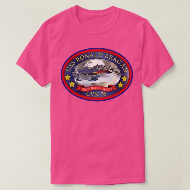 T-SHIRT USS CVN (Design devant)