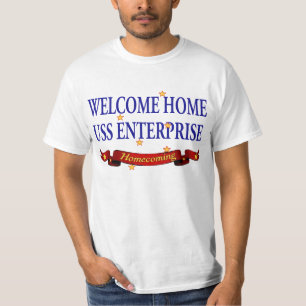 T-shirt USS Enterprise à la maison bienvenue