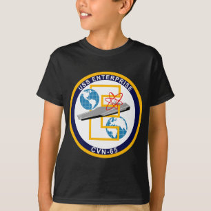 T-shirt USS Enterprise - CVN 65 - "le grand E "