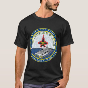 T-shirt USS George H.W. Bush (CVN-77)