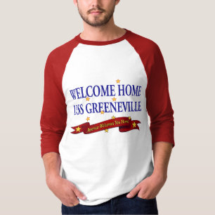 T-shirt USS Greeneville à la maison bienvenu