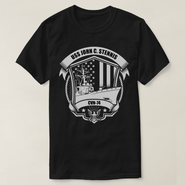 T-shirt USS John C (Design devant)