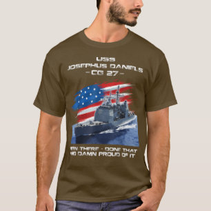 T-shirt USS Josephus Daniels CG27 Classe Cruiser American 