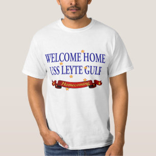 T-shirt USS Leyte Gulf à la maison bienvenu