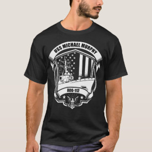 T-shirt uss michael murphy