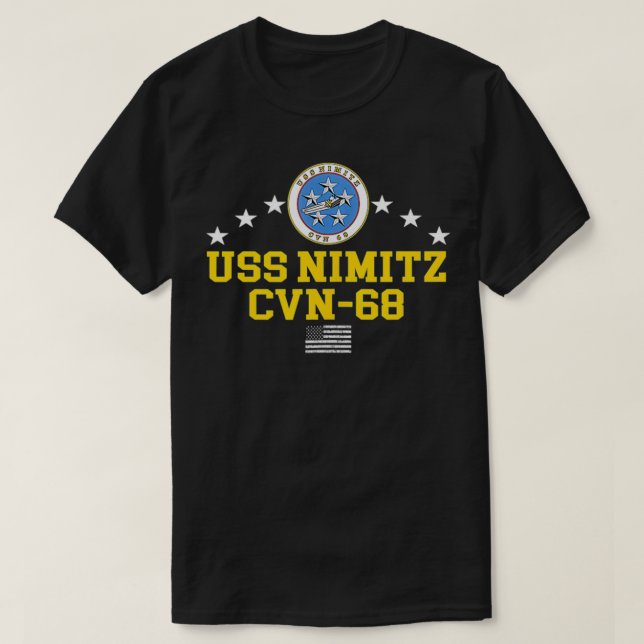 T-shirt USS Nimitz CVN68 (Design devant)
