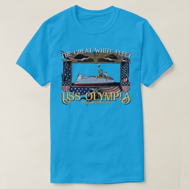 T-SHIRT USS OLYMPIA (Design devant)