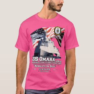 T-shirt USS Omaha LCS12 Bataille littorale indépendante