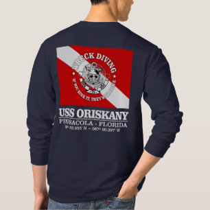 T-shirt USS Oriskany (meilleures épaves)