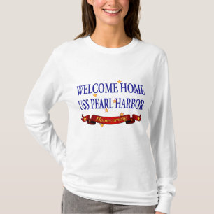 T-shirt USS Pearl Harbor à la maison bienvenu
