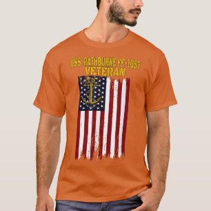 T-shirt USS Rathburne FF1057 Frigate Veterans Day Père