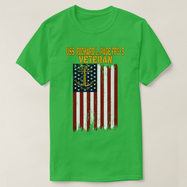 T-shirt USS Richard L  (Design devant)