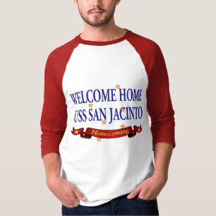 T-shirt USS San Jacinto à la maison bienvenu