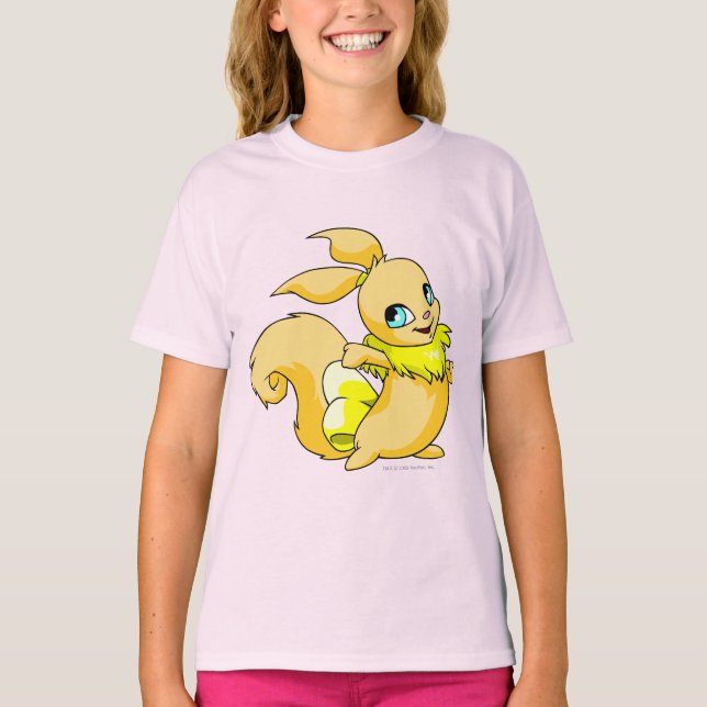 T-shirt Usul jaune (Devant)