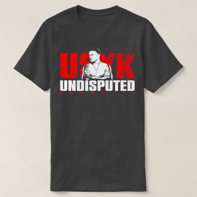 T-shirt Usyk Incontesté (Design devant)