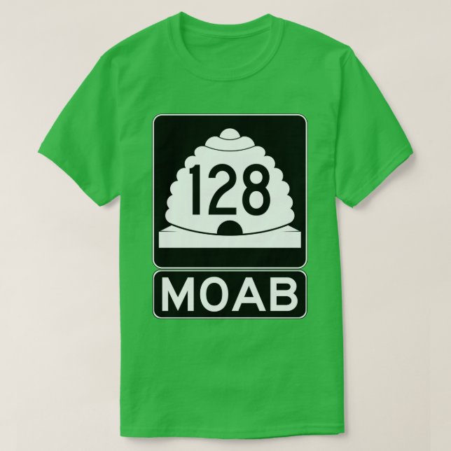 T-shirt Utah 128 Moab SR (Design devant)