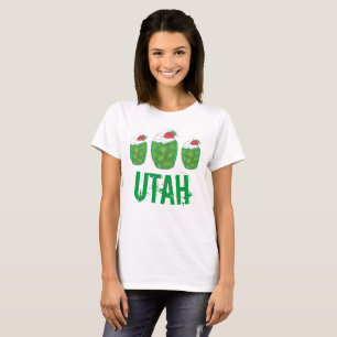 T-shirt UTAH Green Gelatin Dessert Parfait fraise