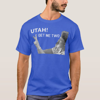 T-shirt Utah Mewo drôle citation rétro des années 80