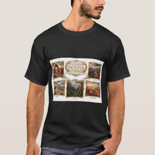 T-Shirt Utah Mighty Five Parcs Nationaux