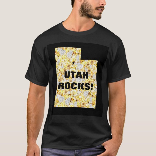 T-SHIRT UTAH ROCKS ! (Devant)