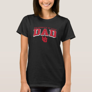 T-shirt Utah Utes Papa Arch noir officiellement autorisé