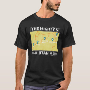 T-shirt Utahs Les Cinq Puissants Parcs Nationaux
