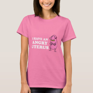 T-SHIRT UTÉRUS FÂCHÉ