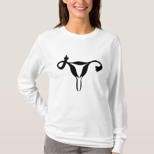 T-shirt Uterus Pro Choice Image Protéger le droit à la rep