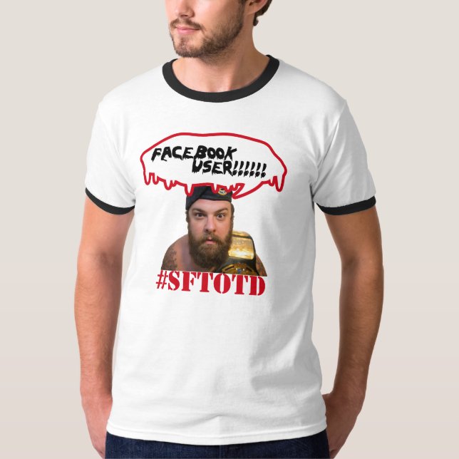 T-shirt Utilisateur de Facebook ! ! ! ! ! (Devant)