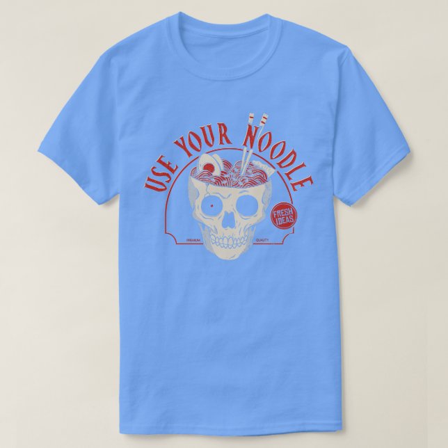 T-shirt Utiliser votre nouille (Design devant)
