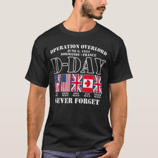 T-shirt Utopia Sport Military Shop DDay June 6 1944 Norman