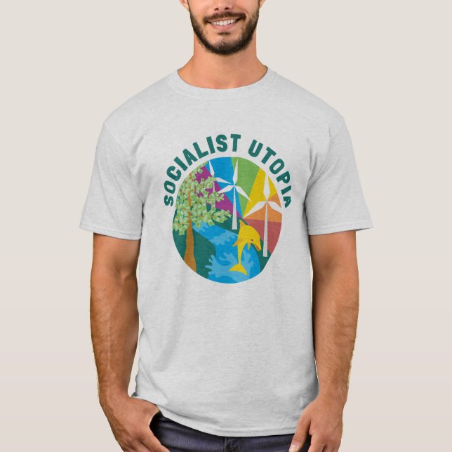 T-shirt Utopie socialiste (Devant)