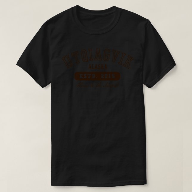 T-shirt Utqiagvik (Design devant)