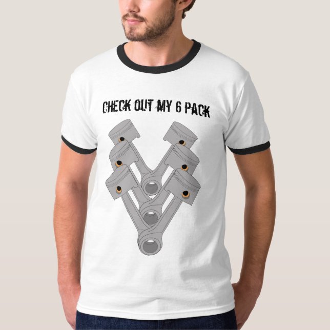 T-shirt V6 paquet, à manches courtes (Devant)