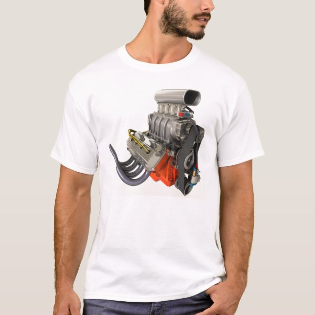 T-shirt V8 Engine (Devant)