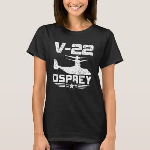 T-shirt V 22 Mv 22 Cmv 22b Osprey Svtol Tiltrotor Militair