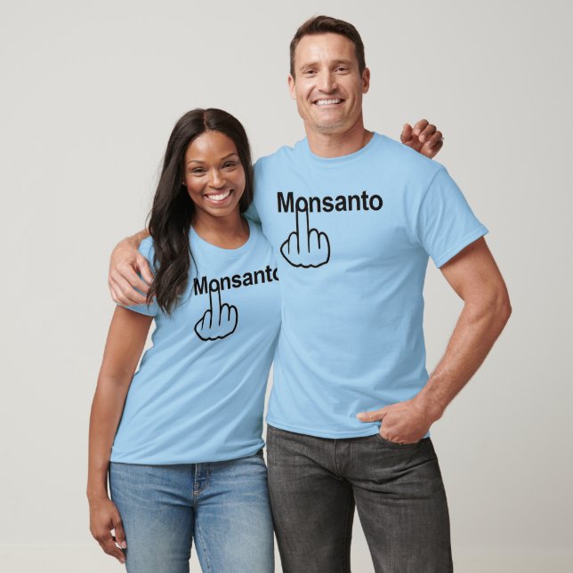 T-Shirt V-Cou Monsanto Flip (Unisexe)
