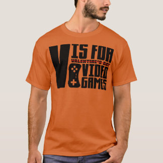 T-shirt V est pour Jeux Vidéo 1