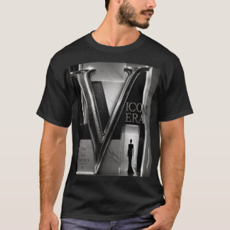 T-shirt V ICON ERA - Chrome Mosaïque Tee Luxueux - APPRENE